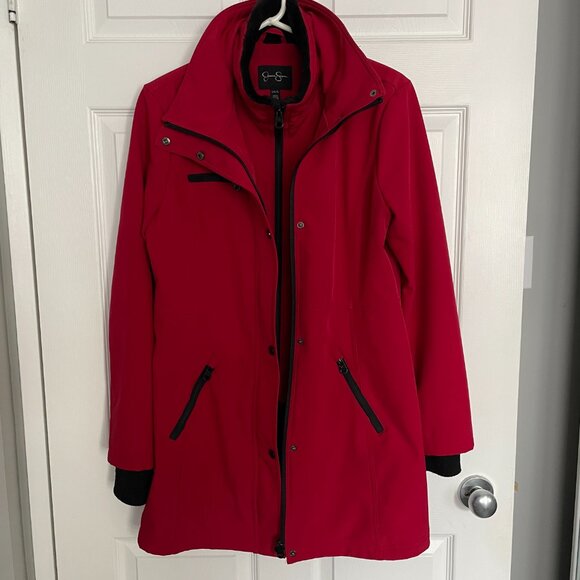 Jessica Simpson Spring/Fall Red Coat - Picture 9 of 13